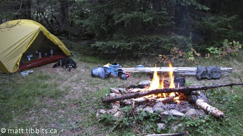Finally arrived at the Kent Road campsite.