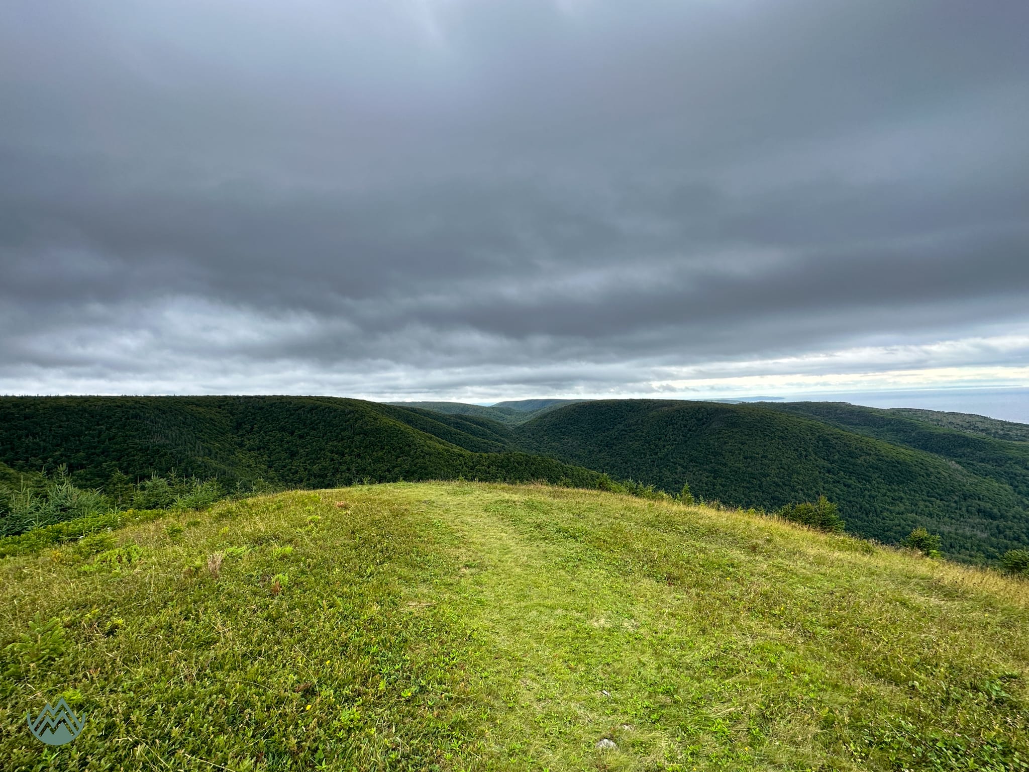 Capes 100 2023: Top of Steep Mtn, Mabou, NS