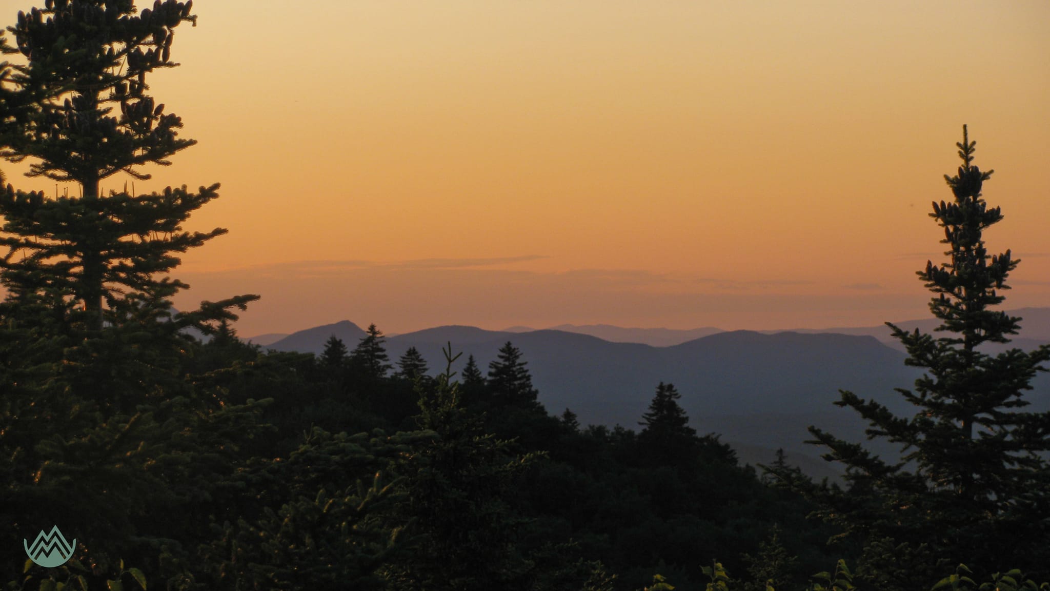 IAT 2011. Sunset over Baxter State Park, Maine