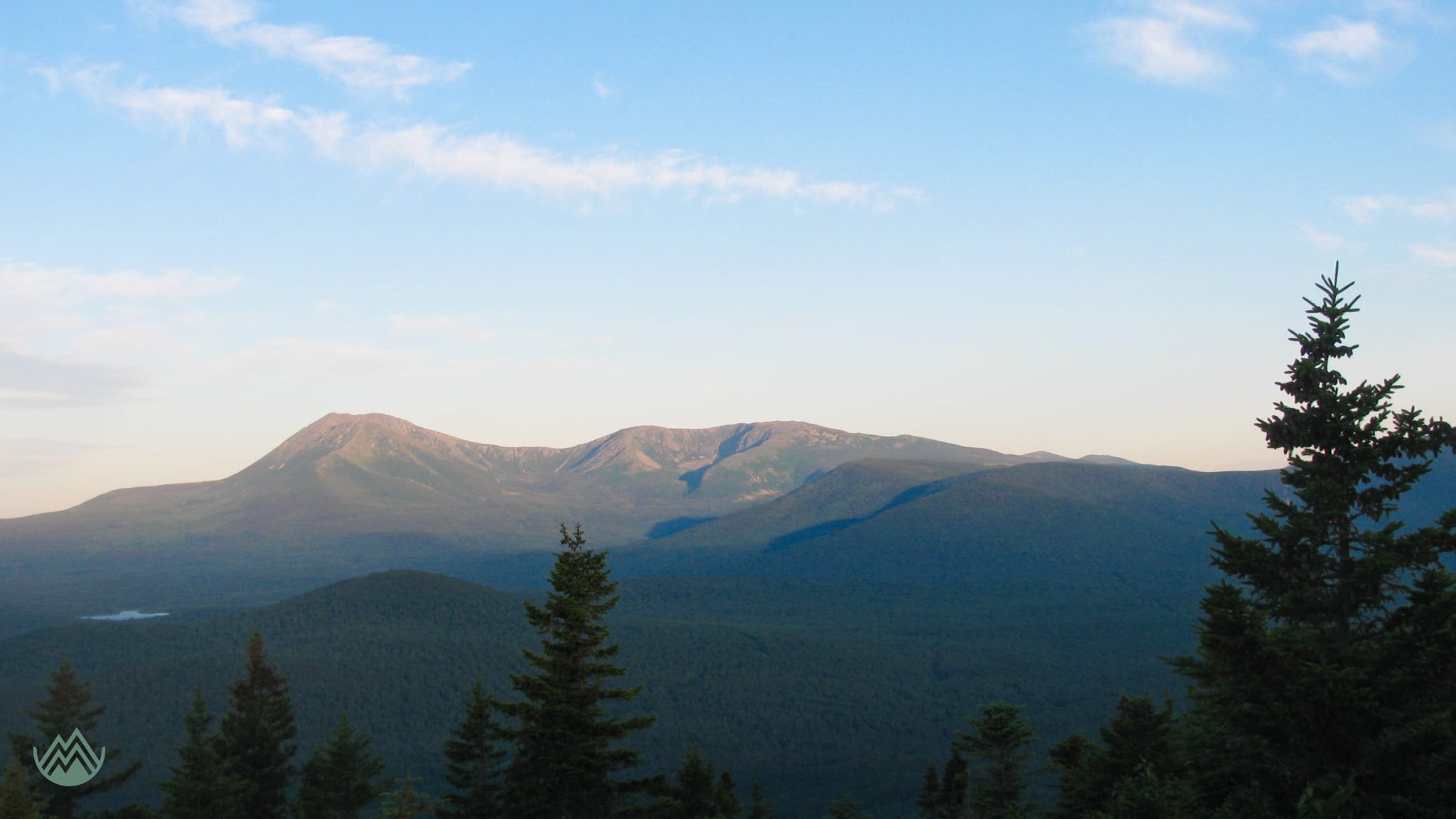 IAT 2011. Sun rising on Mt. Katahdin, Maine
