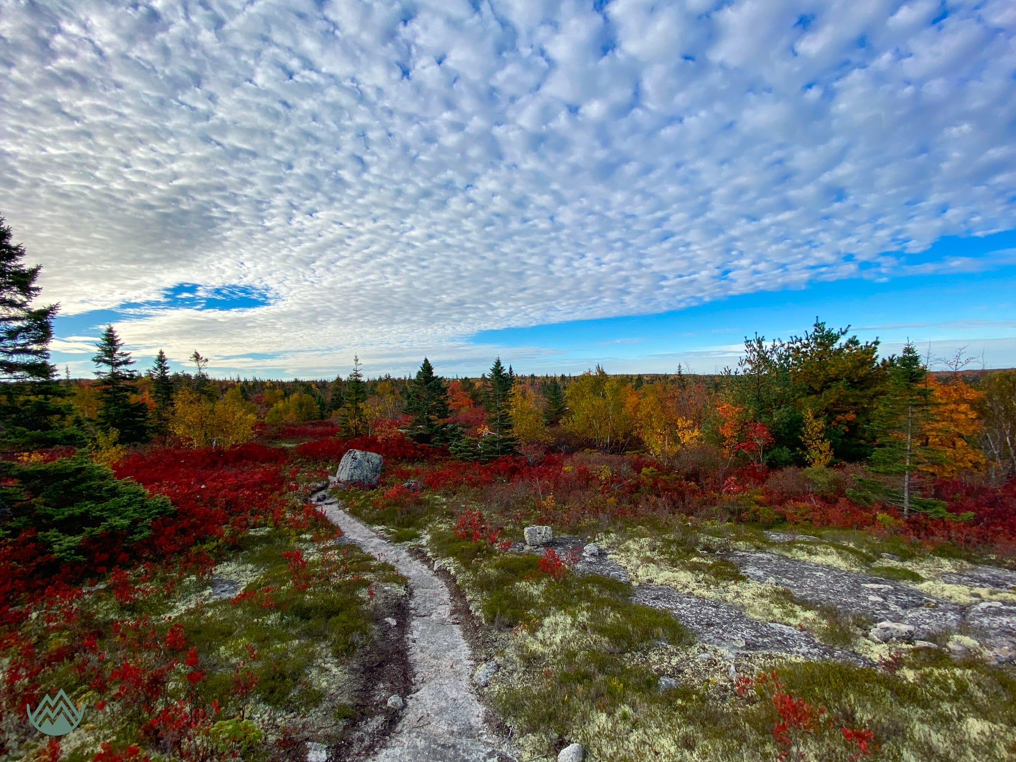 A beautiful fall day on the Bluff Hiking Trail